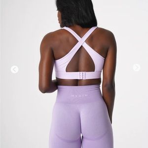 NEVER WORN LAVENDER REVEAL SPORTS BRA